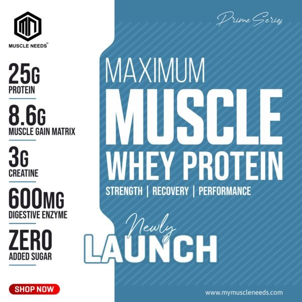 Muscle Needs™ MAXIMUM MUSCLE WHEY PROTEIN - Image 7