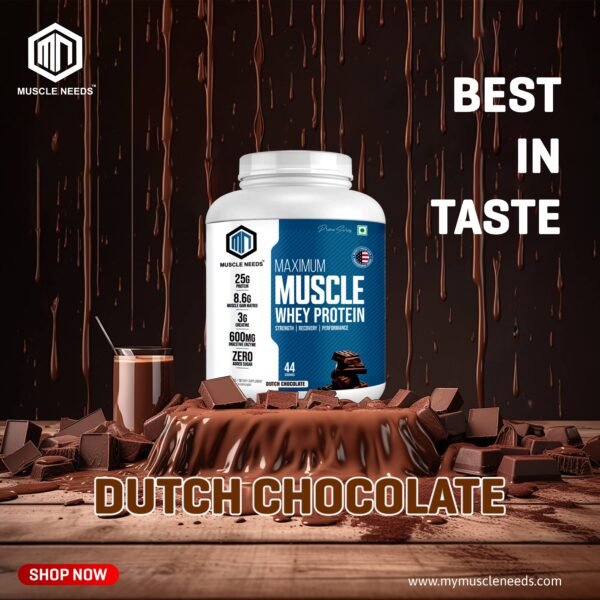 Muscle Needs™ MAXIMUM MUSCLE WHEY PROTEIN - Image 9