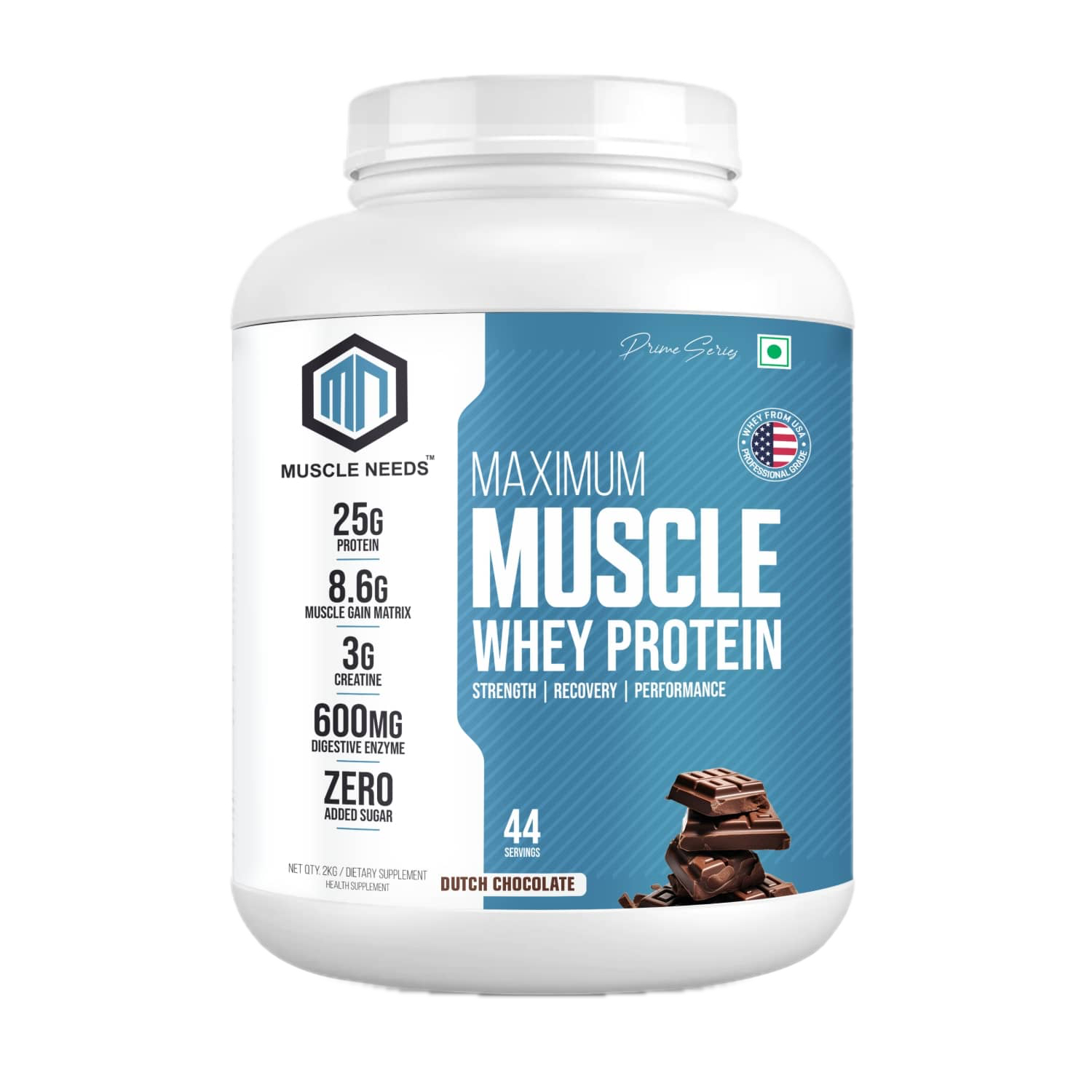 Muscle Needs™ MAXIMUM MUSCLE WHEY PROTEIN