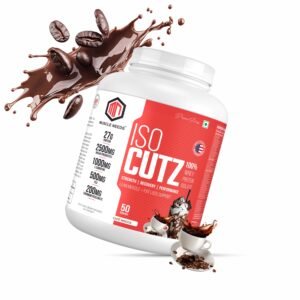 Muscle Needs ISO Cutz 100% Whey Protein Isolate – 1.8KG – Cafe Mocha