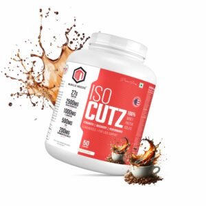 Muscle Needs ISO Cutz 100% Whey Protein Isolate – 1.8KG – Cafe Mocha