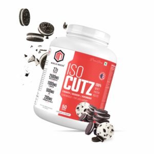 Muscle Needs ISO Cutz 100% Whey Protein Isolate – 1.8KG – Cookie Cream