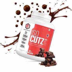 Muscle Needs ISO Cutz 100% Whey Protein Isolate – 1.8KG – Dutch Chocolate