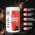 Muscle Needs ISO Cutz 100% Whey Protein Isolate – 1KG – Dutch Chocolate