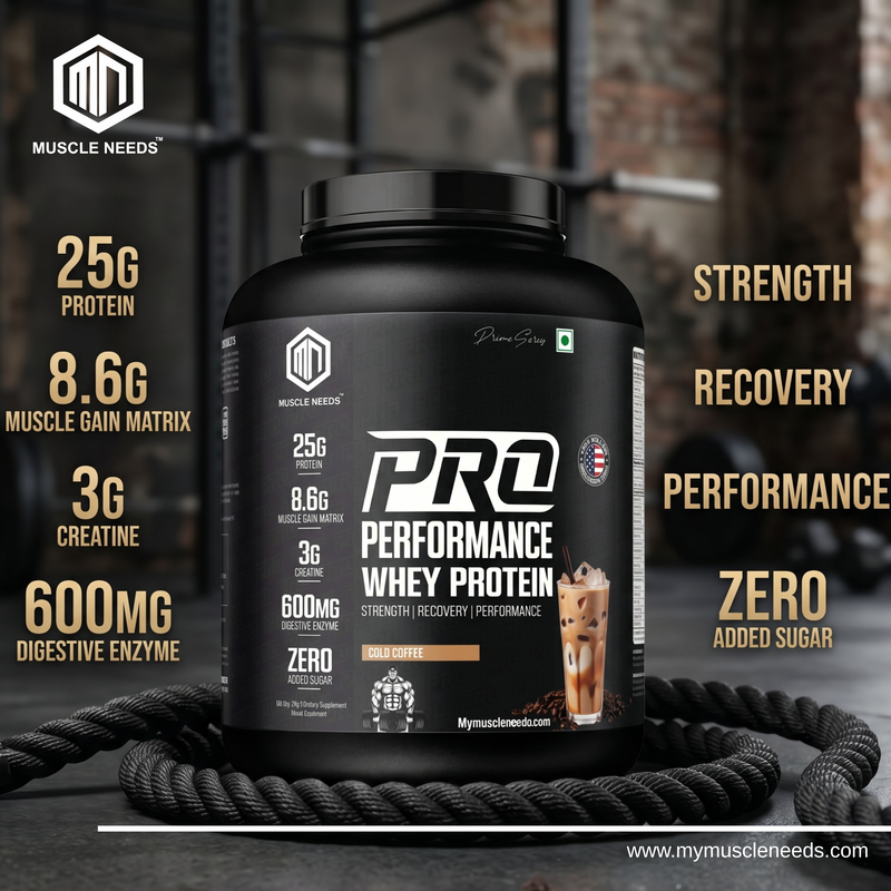 Pro Performance Whey Protein Prime Series - 2kg - Cold Coffee - Image 2