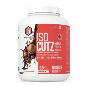 Muscle Needs ISO Cutz 100% Whey Protein Isolate - Coffee Mocha
